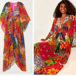 FARM Rio Vibrant Multicolor Maxi Dress